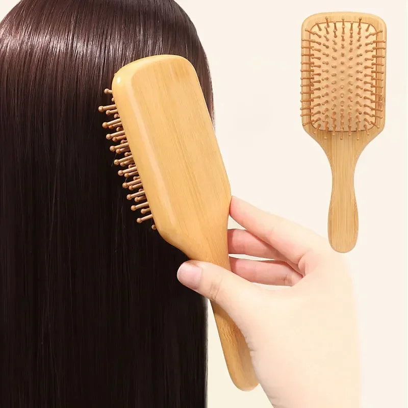 Bamboo Toothbrush - Wysokiej jakości drewniany bambusowy grzebień do