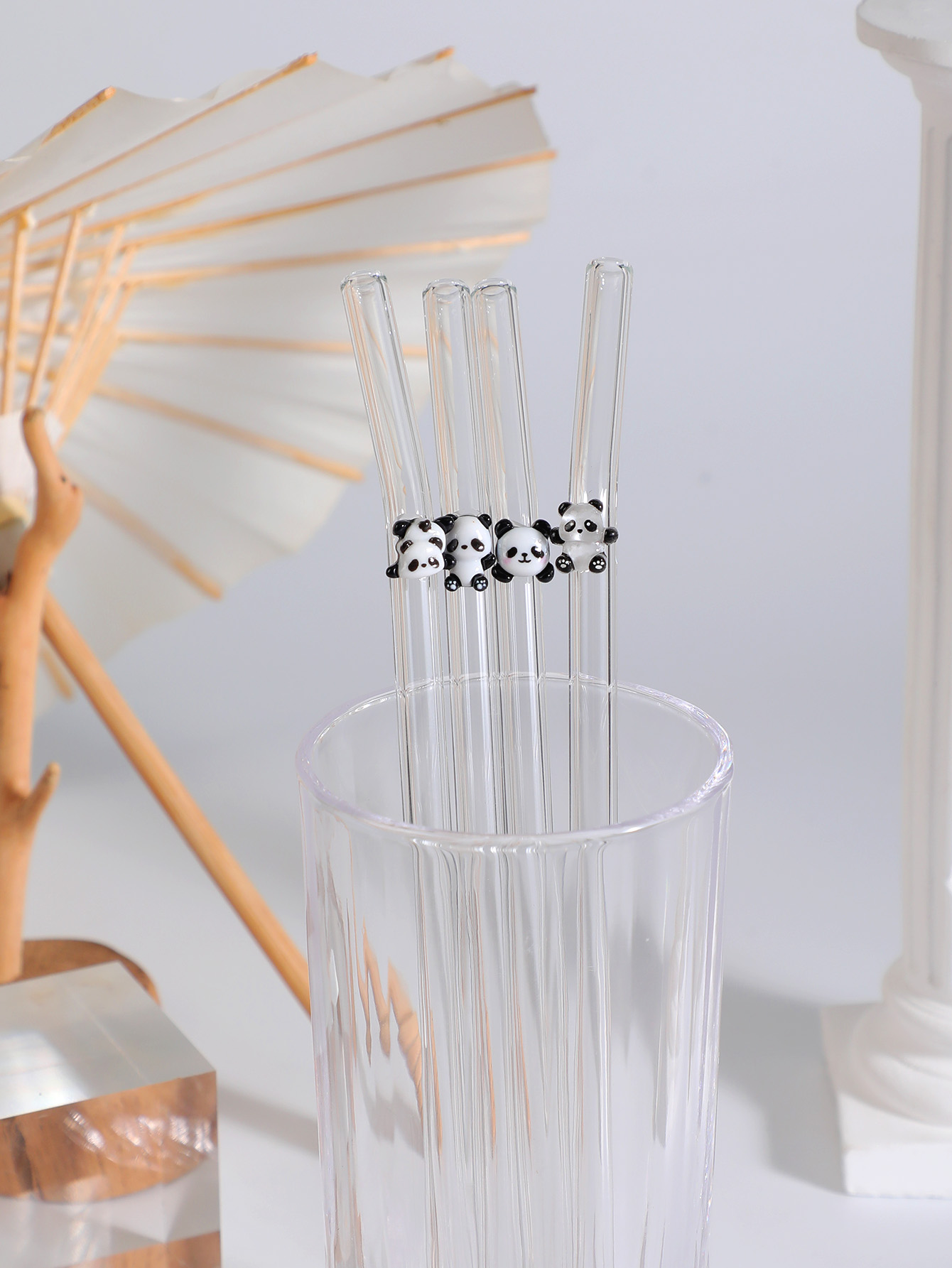 4/7 szt. Słomki szklane wielok – Reusable Straw recenzja i cena