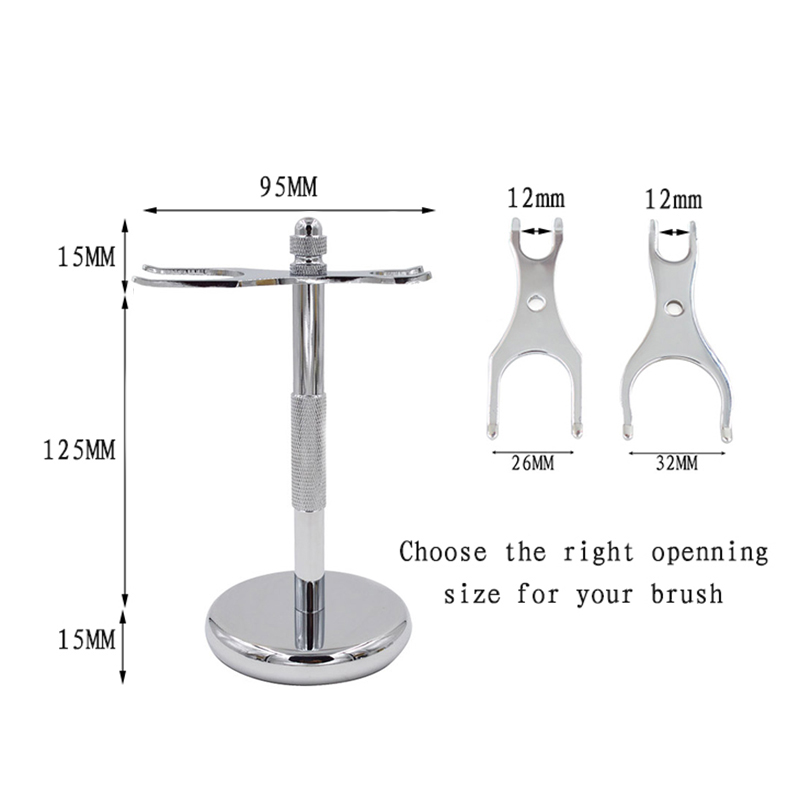 Luksusowy chromowany stojak na – Safety Razor Handle recenzja i cena