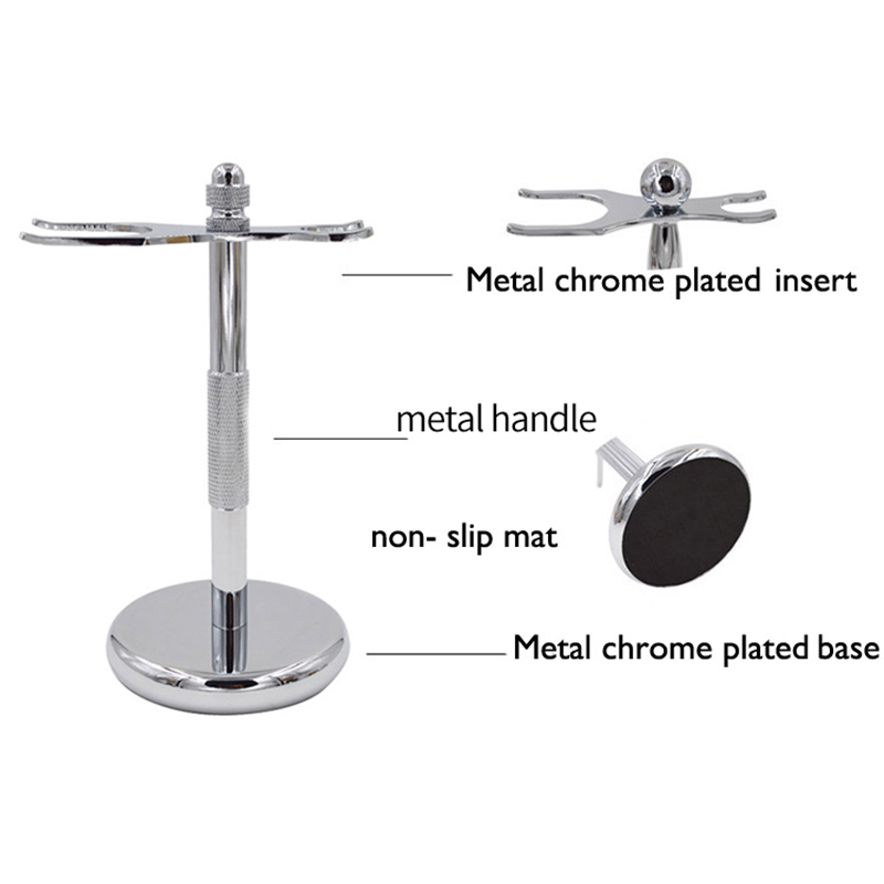 Luksusowy chromowany stojak na – Safety Razor Handle recenzja i cena